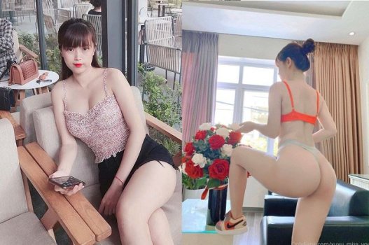 Pendure o vídeo de sexo de Nguyen ao praticar a academia com uma bunda grande irresistível