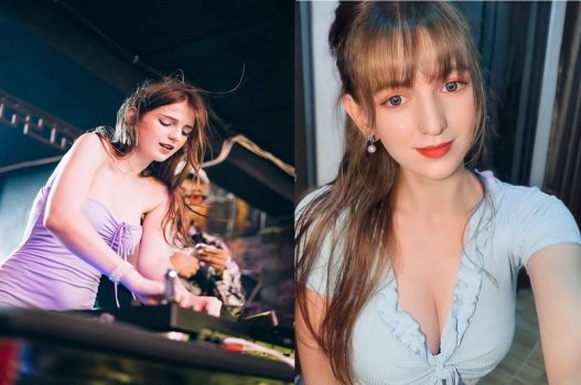 Imediatamente com sua avó prostituta Alexandra, DJs quentes da Ucrânia
