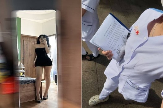 Y Garota com pernas longas é uma estudante que ganha dinheiro sendo uma garota