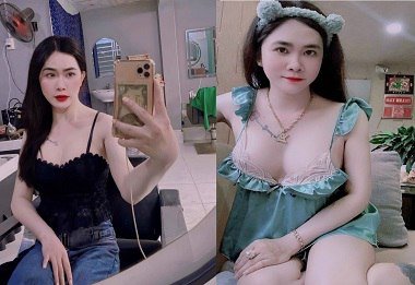 Thanh Vy dançou com ele em uma casa de família