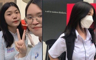 Tran Thuy Ngan é um estudante da 12ª série
